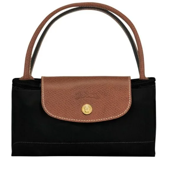 Authentic LONGCHAMP Le Pliage Small Black Tote - Picture 4 of 8